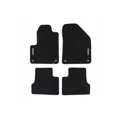 Tappetini Tessuto Horizon Set 4 Pezzi Nero per Jeep Cherokee 2013-2023