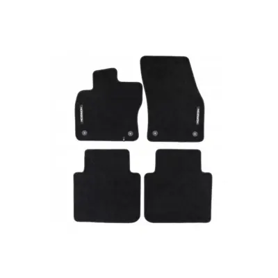 Tappetini Tessuto Horizon Set 4 Pezzi Nero per Seat Tarraco 2018-2024