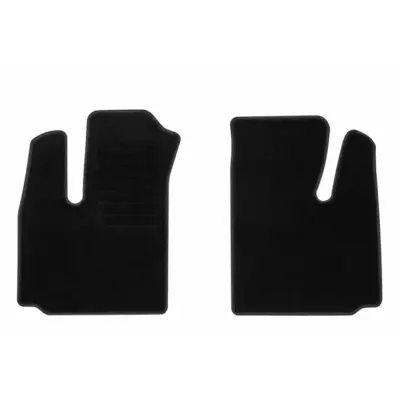 Tappetini Tessuto Neri Set 2 Pezzi per Fiat Doblo 2001-2010