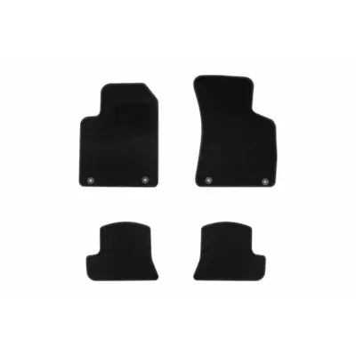 Tappetini Tessuto Neri Set 4 Pezzi per Audi Tt 1998-2008