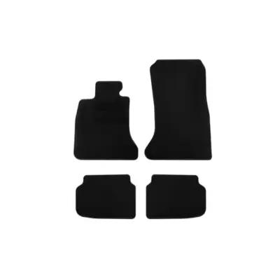 Tappetini Tessuto Neri Set 4 Pezzi per BMW Serie 7 F01 2009-2015