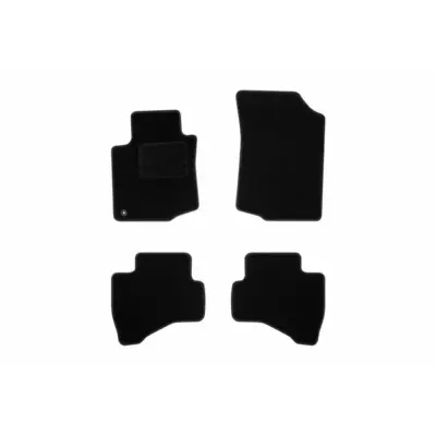 Tappetini Tessuto Neri Set 4 Pezzi per Citroën C1 2005-2011