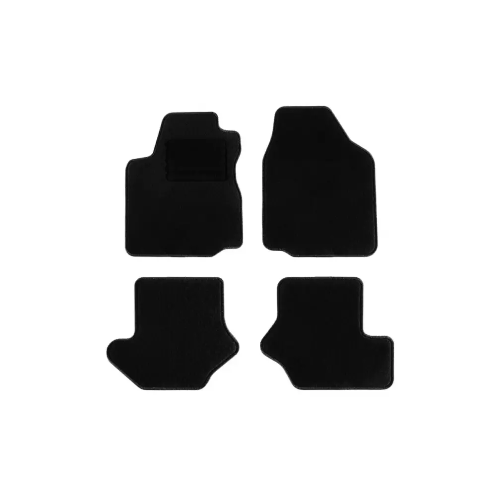 Tappetini Tessuto Neri Set 4 Pezzi per Ford Fiesta 1995-1997