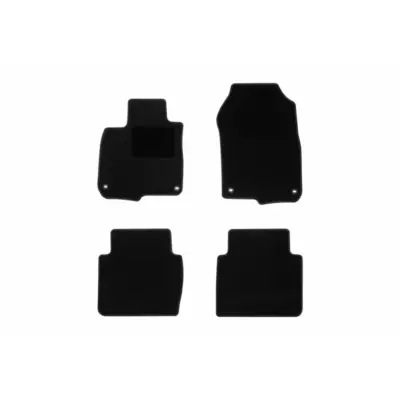 Tappetini Tessuto Neri Set 4 Pezzi per Honda Cr-v Cr-v Hybrid 2018-2022