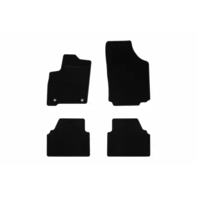 Tappetini Tessuto Neri Set 4 Pezzi per Opel Meriva 2003-2010