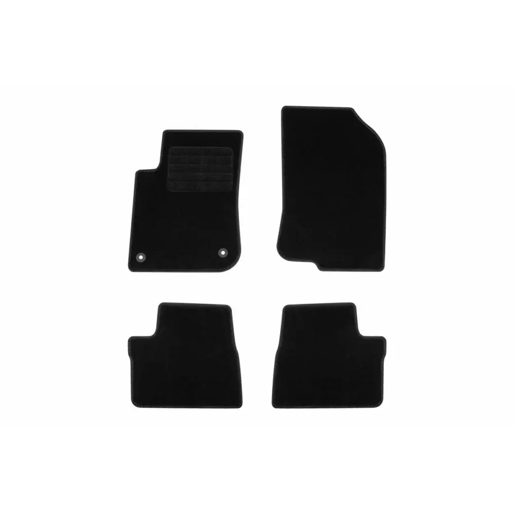 Tappetini Tessuto Neri Set 4 Pezzi per Peugeot 2008 2013-2020