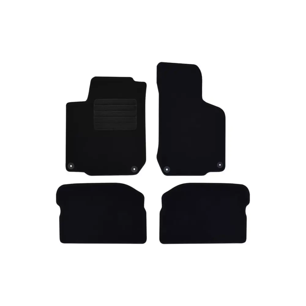 Tappetini Tessuto Neri Set 4 Pezzi per Volkswagen Golf 4 1997-2002
