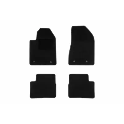 Tappetini Tessuto Nero Set 4 Pezzi per Alfa Romeo Giulietta 2010-2019