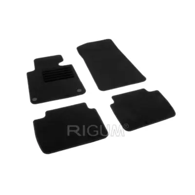 Tappetini Tessuto Nero Set 4 Pezzi per BMW Serie 3 E46 1998-2005