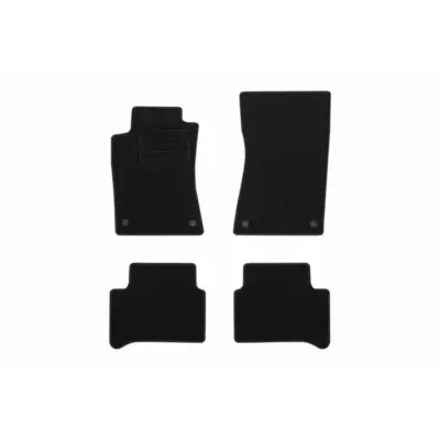 Tappetini Tessuto Nero Set 4 Pezzi per Mercedes CLS 2002-2010 Classe E W211