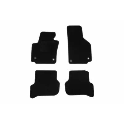 Tappetini Tessuto Nero Set 4 Pezzi per Seat Altea 2009-2015