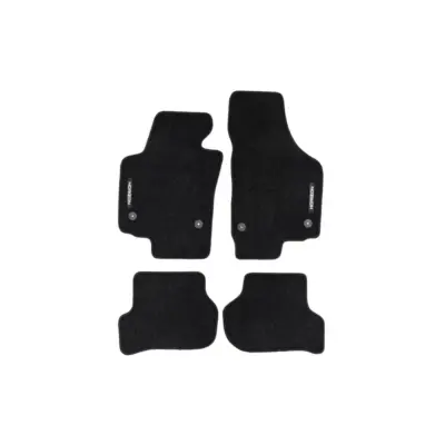 Tappetini Tessuto Nero Set 4 Pezzi per Seat Leon 2005-2012