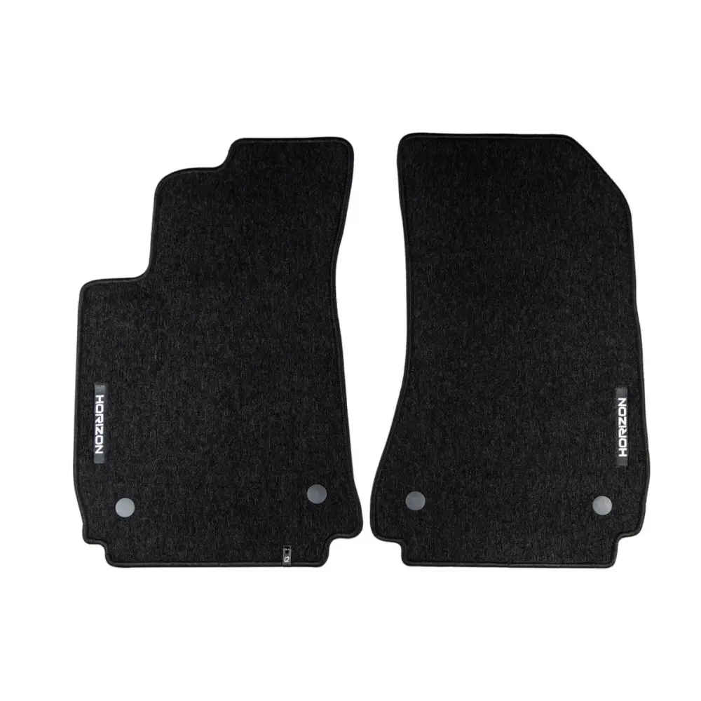 Tappetini Tessuto Serie Horizon Set 4 Pezzi Nero per Alfa Romeo 159 2005-2011