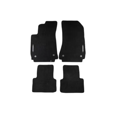 Tappetini Tessuto Serie Horizon Set 4 Pezzi Nero per Alfa Romeo 159 2005-2011