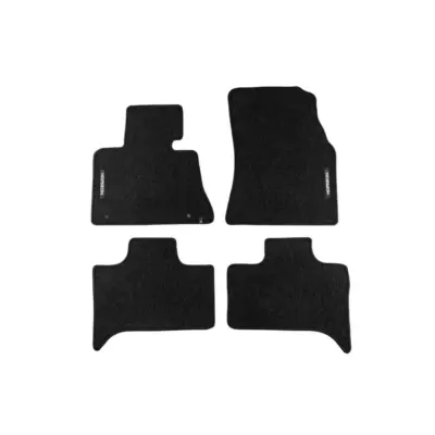 Tappetini Tessuto Serie Horizon Set 4 Pezzi Nero per BMW X5 E53 1999-2006