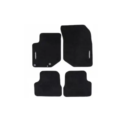 Tappetini Tessuto Serie Horizon Set 4 Pezzi Nero per Citroën DS3 Crossback