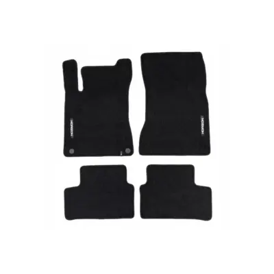 Tappetini Tessuto Serie Horizon Set 4 Pezzi Nero per Mercedes Classe A A177