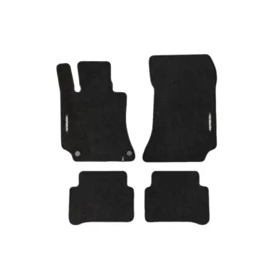 Tappetini Tessuto Serie Horizon Set 4 Pezzi Nero per Mercedes Classe E W212