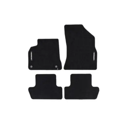 Tappetini Tessuto Serie Horizon Set 4 Pezzi Nero per Peugeot 5008 2009-2017