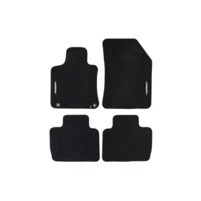 Tappetini Tessuto Serie Horizon Set 4 Pezzi Nero per Peugeot 508 dal 2018