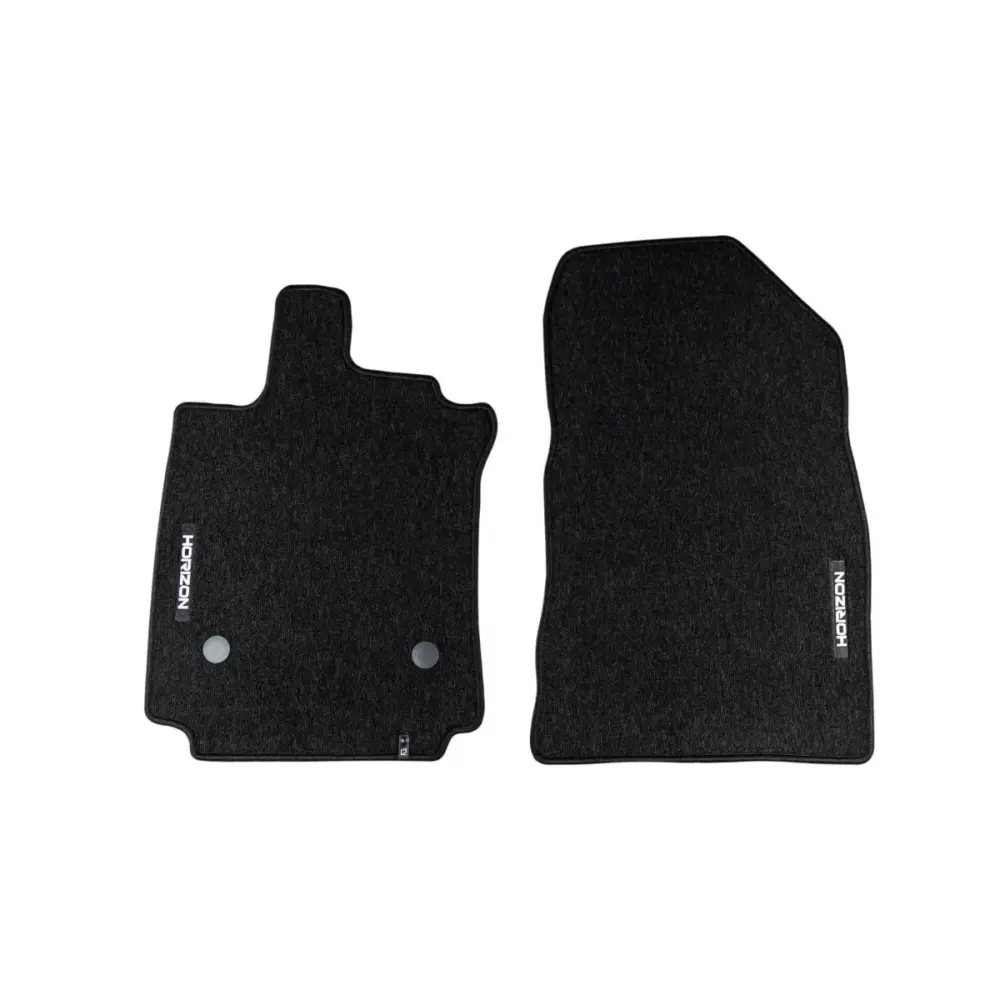 Tappetini Tessuto Serie Horizon Set 4 Pezzi Nero per Renault Clio 2012-2020