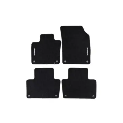 Tappetini Tessuto Serie Horizon Set 4 Pezzi Nero per Volvo XC90 dal 2014