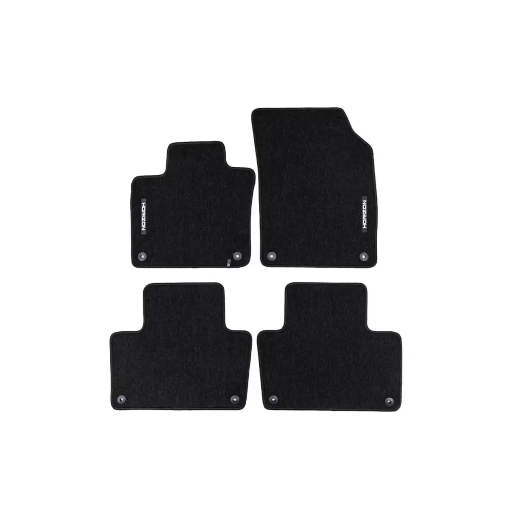 Tappetini Tessuto Serie Horizon Set 4 Pezzi Nero per Volvo XC90 dal 2014