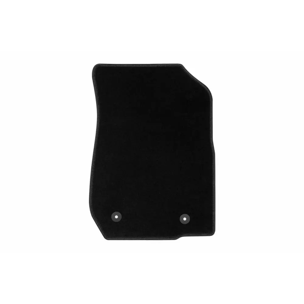 Tappetini Tessuto Set 2 Pezzi Nero per Dacia Logan 2007-2013