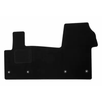 Tappetini Tessuto Set 2 Pezzi Nero per Volkswagen T7 Multivan dal 2022