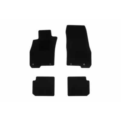 Tappetini Tessuto Set 4 Pezzi Neri per Alfa Romeo Mito 2007-2018