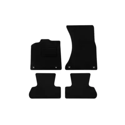 Tappetini Tessuto Set 4 Pezzi Neri per Audi Q5 2009-2016