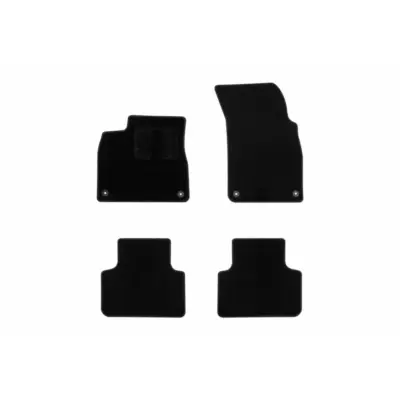 Tappetini Tessuto Set 4 Pezzi Neri per Audi Q7 dal 2015