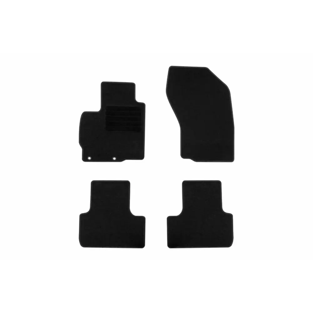 Tappetini Tessuto Set 4 Pezzi Neri per Citroën C4 Aircross 2012-2017