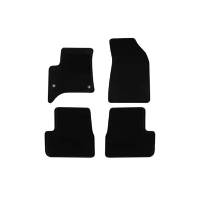 Tappetini Tessuto Set 4 Pezzi Neri per Fiat Grande Panda Hybrid dal 2024