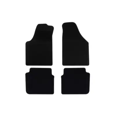 Tappetini Tessuto Set 4 Pezzi Neri per Fiat Idea 2003-2012