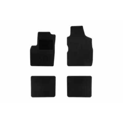 Tappetini Tessuto Set 4 Pezzi Neri per Fiat Panda 2003-2012