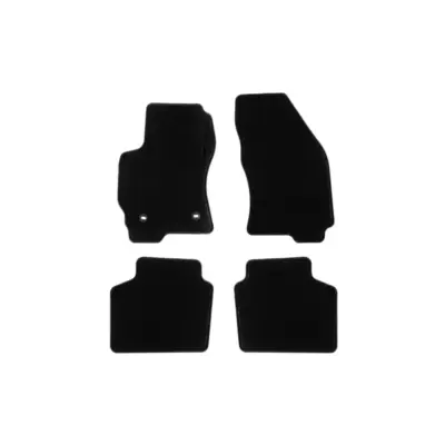 Tappetini Tessuto Set 4 Pezzi Neri per Ford Mondeo 2002-2007