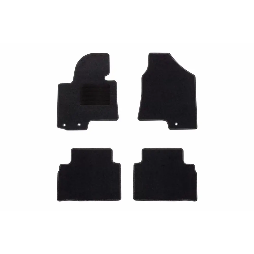Tappetini Tessuto Set 4 Pezzi Neri per Hyundai IX35 2009-2015