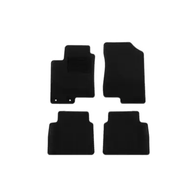 Tappetini Tessuto Set 4 Pezzi Neri per Hyundai Sonata dal 2011
