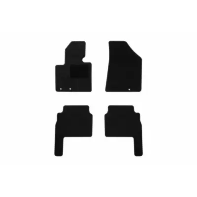 Tappetini Tessuto Set 4 Pezzi Neri per Kia Sorento 2009-2013