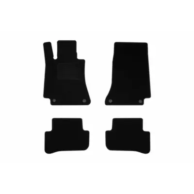 Tappetini Tessuto Set 4 Pezzi Neri per Mercedes Classe C W205 2013-2020