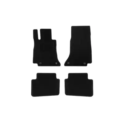 Tappetini Tessuto Set 4 Pezzi Neri per Mercedes Classe C W206 dal 2021