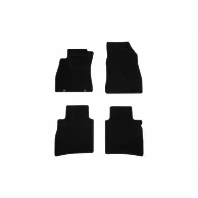 Tappetini Tessuto Set 4 Pezzi Neri per Nissan Pulsar dal 2014