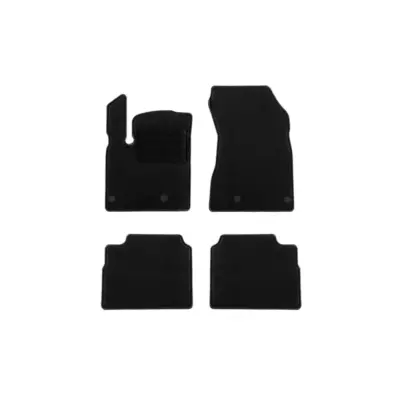 Tappetini Tessuto Set 4 Pezzi Neri per Nissan X-trail Mhev dal 2023