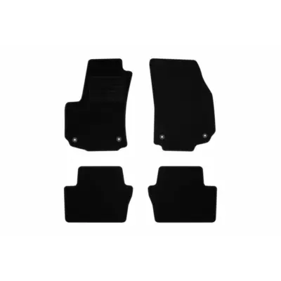 Tappetini Tessuto Set 4 Pezzi Neri per Opel Zafira B 2005-2014