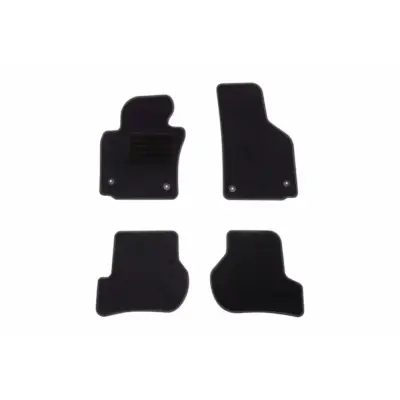 Tappetini Tessuto Set 4 Pezzi Neri per Seat Leon 2009-2013