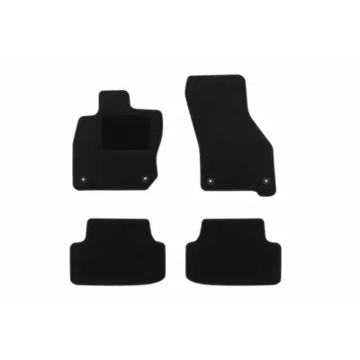 Tappetini Tessuto Set 4 Pezzi Neri per Seat Leon E-tsi dal 2020