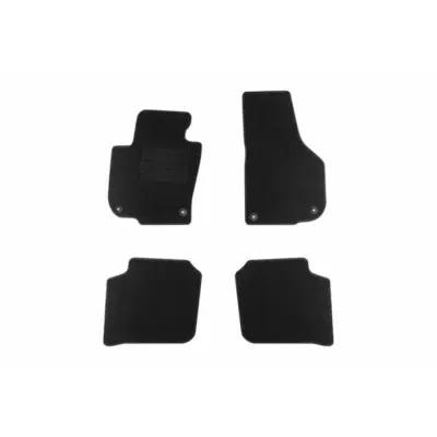 Tappetini Tessuto Set 4 Pezzi Neri per Skoda Superb 2008-2015