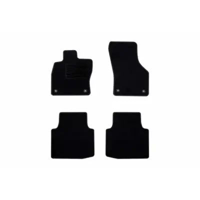 Tappetini Tessuto Set 4 Pezzi Neri per Skoda Superb dal 2015