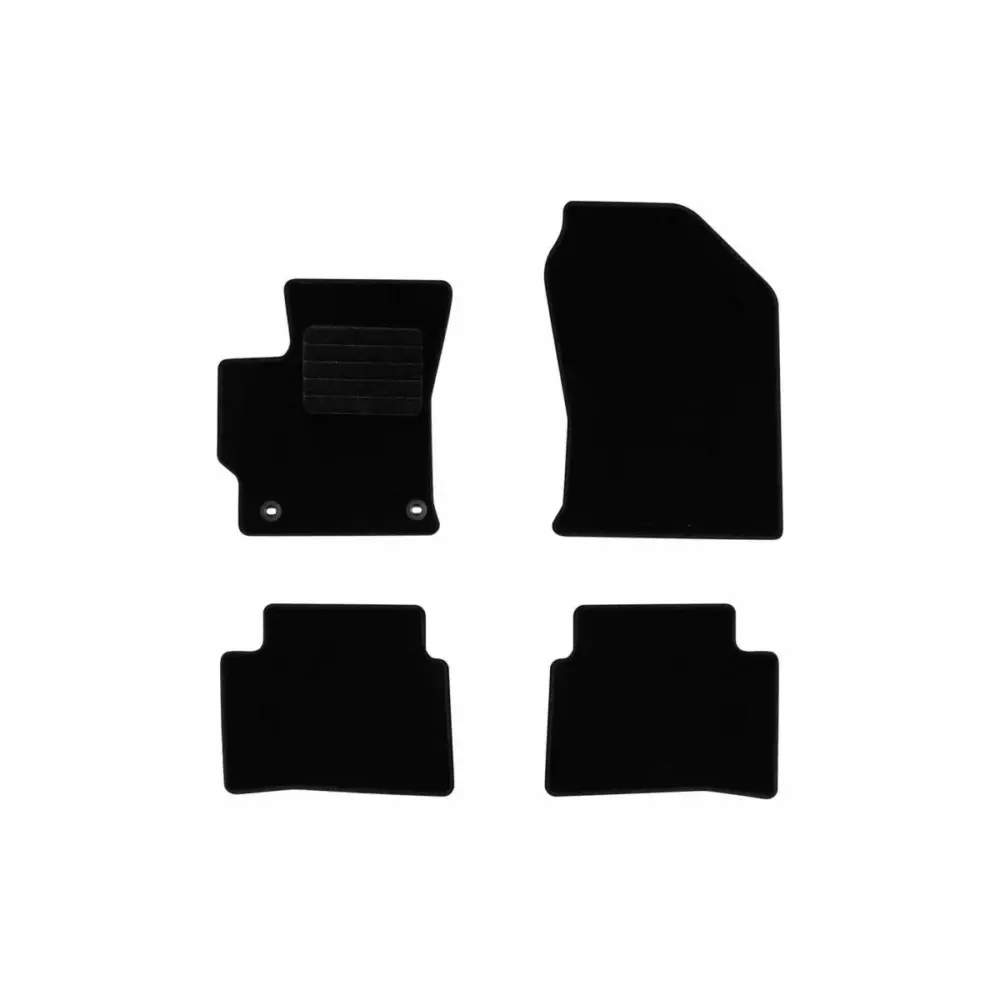Tappetini Tessuto Set 4 Pezzi Neri per Toyota Corolla E210 dal 2019